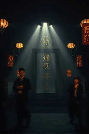 悬疑剧《第七号档案》竖版封面，档案柜编号与抽出的一份卷宗